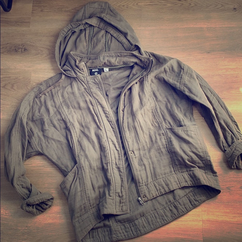 Military Green Mid-Weight Jacket
